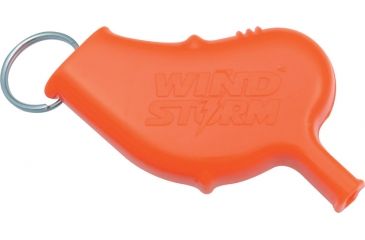 Image of All Weather Safety Whistle Wind Storm Safety Whistle., Orange AW5