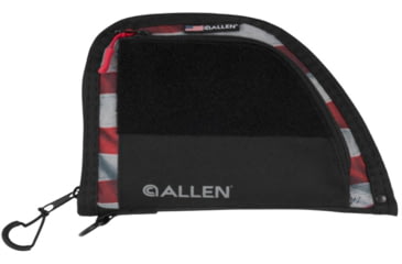 Image of Allen Victory Sidearm Taper Pistol Case, 2 Handguns, Red/White/Blue, 1127