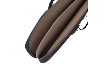 Image of Allen Tower Double Endura Fabric Rifle Case w/Lockable Zipper, 50in Length, Brushed Interior Lining, Adjustable Strap, Carrying Handles, Black, 123-50