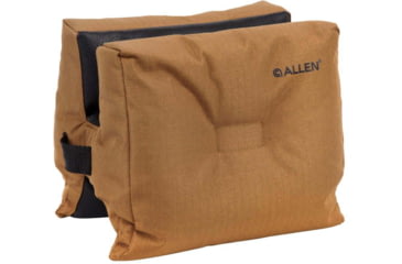 Image of Allen 18412 X-Focus Bench Shooting Rest Prefilled Made Of Coyote With Black Acce