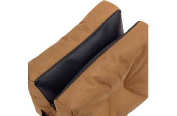 Image of Allen 18412 X-Focus Bench Shooting Rest Prefilled Made Of Coyote With Black Acce