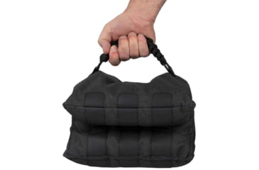 Image of Allen 18416 Eliminator Shooting Rest Prefilled Front Bag Made Of Gray Polyester,