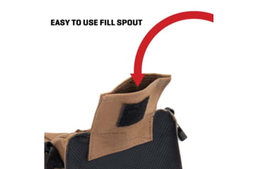 Image of ALLEN 18419 FRONT/REAR SHOOTING BAG COMBO UNFILLED
