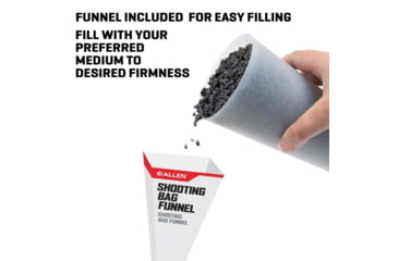 Image of ALLEN 18419 FRONT/REAR SHOOTING BAG COMBO UNFILLED