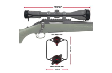 Image of ALLEN 20174 DOUBLE COVER STRETCH SCOPE COVER LG