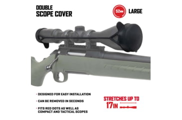 Image of ALLEN 20174 DOUBLE COVER STRETCH SCOPE COVER LG