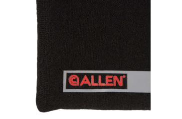 Image of Allen 3628 Pistol Pouch Made Of Black Polyester With Lockable Zippers, ID Label