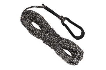 Image of Allen 7248 Reflective Hoist Rope Black 25 Long