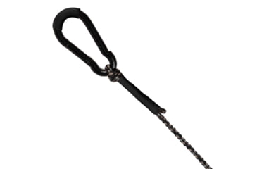 Image of Allen 7248 Reflective Hoist Rope Black 25 Long