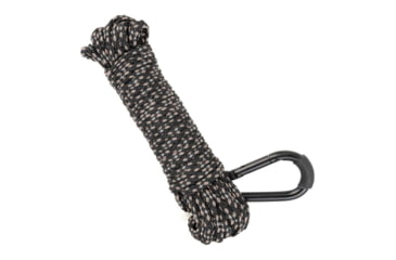 Image of Allen 7248 Reflective Hoist Rope Black 25 Long