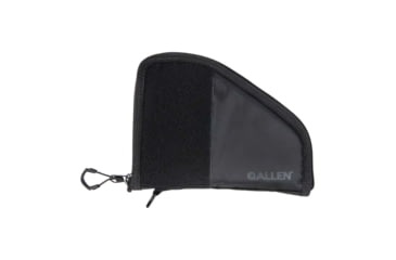 Image of ALLEN 78-7 PISTOL CASE W/MAG POUCH COMPACT BLK