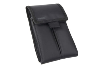 Image of ALLEN 78-7 PISTOL CASE W/MAG POUCH COMPACT BLK