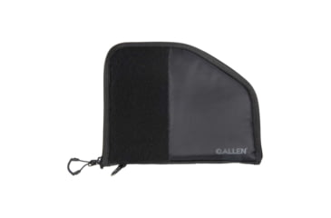 Image of ALLEN 78-9 PISTOL CASE W/MAG POUCH FULLSIZE BLK