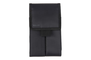 Image of ALLEN 78-9 PISTOL CASE W/MAG POUCH FULLSIZE BLK