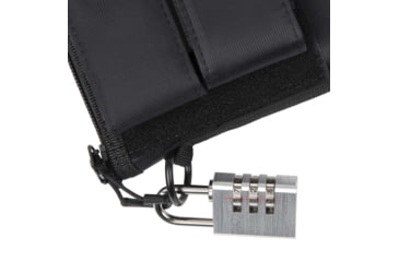 Image of ALLEN 78-9 PISTOL CASE W/MAG POUCH FULLSIZE BLK