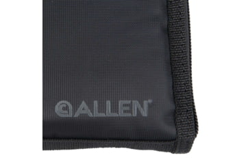 Image of ALLEN 78-9 PISTOL CASE W/MAG POUCH FULLSIZE BLK