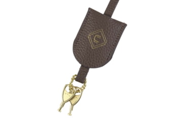 Image of Allen Girls With Guns Concealed Casual Tomboy Clutch Purse, Lockable, 10x6.5x2in, Key Fob, Adjustable/Remove Strap, Zippered Pocket, Ambidextrous, Chocolate Brown, 90-92