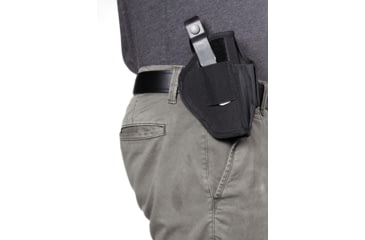 Image of Allen Ambidextrous Hip Holster, Semi Automatic Handgun, 3.75-Inch to 4.5-Inch, Black, Large, 44505