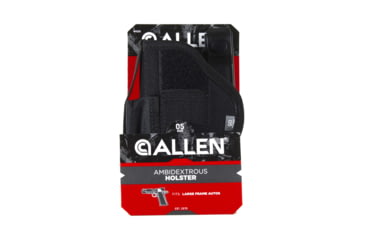 Image of Allen Ambidextrous Hip Holster, Semi Automatic Handgun, 3.75-Inch to 4.5-Inch, Black, Large, 44505