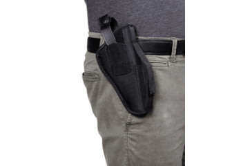 Image of Allen Ambidextrous Hip Holster, Semi Automatic Handgun, 4.5-Inch to 5-Inch, Black, Large, 44503
