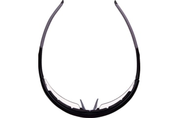 Image of Allen Aspect Shooting Safety Glasses, Black/Gray Frame, Clear Lenses, One Size, 2380