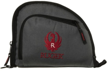 Image of Allen Ruger Auto-Fit Handgun Case, Gray, 9in, 27430