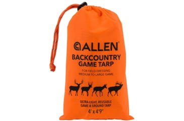 Image of Allen Backcountry Game Tarp 4 X 49 Blaze Orange