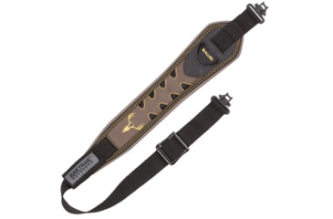 Image of Allen Ridgeway Nubuck Leather Rifle Sling with BakTrak Technology, Brown, 8359