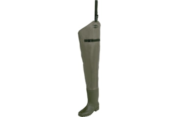 Image of Allen Black River Hip Waders, Brown, Size 13, 11763