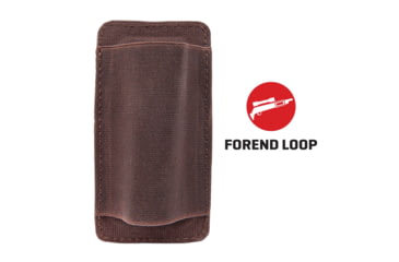 Image of Allen Castle Rock Forend Leather Ammo Carrier, Brown, 8515