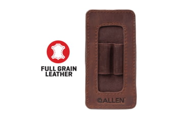 Image of Allen Castle Rock Forend Leather Ammo Carrier, Brown, 8515