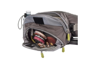 Image of Allen Cedar Creek Fly Fishing Sling Pack, Fits up to 4 Tackle/Fly Boxes, Gray/Lime, 6362