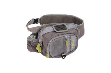 Image of Allen Cedar Creek Fly Fishing Sling Pack, Fits up to 4 Tackle/Fly Boxes, Gray/Lime, 6362