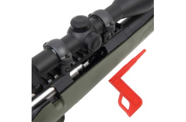 Image of Allen Chamber Safety Flag, Fits Rifles, 2-Per Pack, Red, 70645