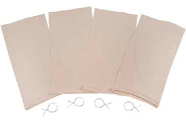 Image of Allen Colorado Deluxe Deer Game Bag Set, Quarter Size, Stretch Material, 28x12in, 4-Pack, Natural, 6596