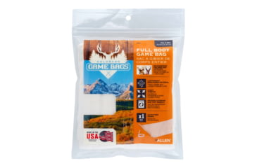 Image of Allen Colorado Full Body Carcass Game Bag, Stretch Material, 54x12in, Natural, 6597