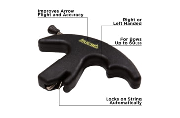 Image of Allen Compact Thumb Activated Release, Black, 1539