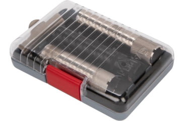 Image of Allen Competitor 12 Gauge Choke Tube Case, Black, Polypropylene w/Foam Lining, 8337