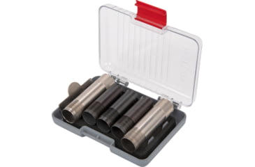 Image of Allen Competitor 12 Gauge Choke Tube Case, Black, Polypropylene w/Foam Lining, 8337