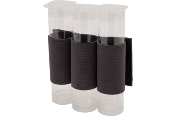 Image of Allen Competitor Choke Tube Molded Case, 3 Extended Vials, Heather Gray/Red, 4.5 in x 4.5 in x 3.5 in, 8316