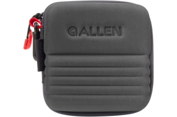 Image of Allen Competitor Choke Tube Molded Case, 3 Extended Vials, Heather Gray/Red, 4.5 in x 4.5 in x 3.5 in, 8316