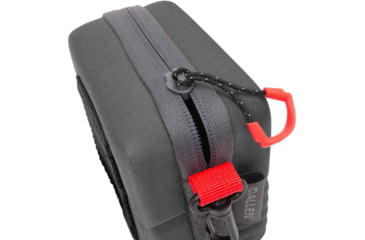 Image of Allen Competitor Choke Tube Molded Case, 3 Extended Vials, Heather Gray/Red, 4.5 in x 4.5 in x 3.5 in, 8316