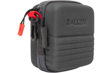 Image of Allen Competitor Choke Tube Molded Case, 3 Extended Vials, Heather Gray/Red, 4.5 in x 4.5 in x 3.5 in, 8316
