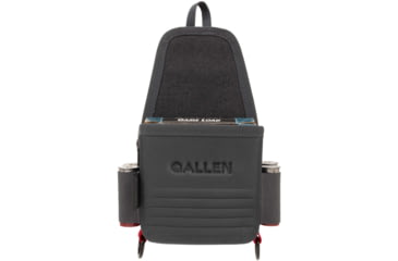 Image of Allen Competitor Single Box Molded Shell Carrier, Heather Gray/Red, 4.3 in x 8.3 in x 2.5 in, 8319