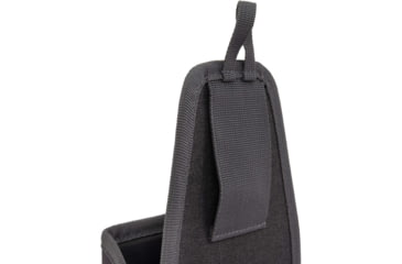 Image of Allen Competitor Single Box Molded Shell Carrier, Heather Gray/Red, 4.3 in x 8.3 in x 2.5 in, 8319