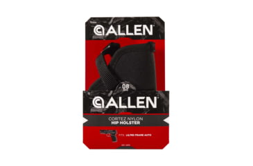 Image of Allen Cortez Nylon Pistol Holster, Black, 8, 44808