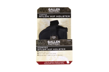 Image of Allen Cortez Nylon Pistol Holster, Black, 9, 44809