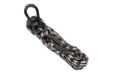 Image of Allen Deluxe Reflective Hoist Rope, 30-Feet Long, Black, 7249