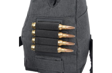 Image of Allen Eliminator Prefilled Front/Rear Range Bag Combo, Gray, 18417