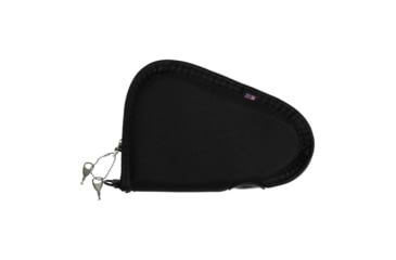 Image of Allen Endura Locking Handgun Case, Black, 8 inch